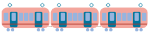電車イラスト　train