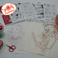【アイロン転写シート】 Aunt Martha's