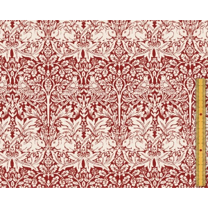 カットクロス BEST OF MORRIS ブラザーラビット赤 50cm x 110cm