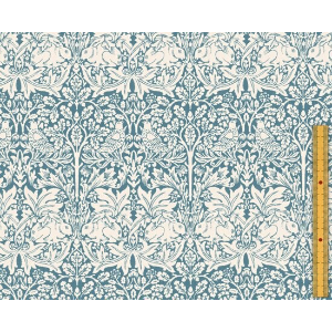 カットクロス BEST OF MORRIS ブラザーラビット青 50cm x 110cm