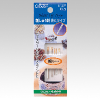 【ビーズ用先丸針】 細取合わせ8本入り クロバー